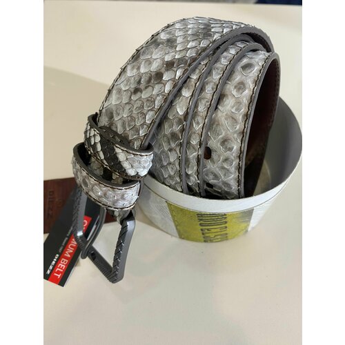 фото Ремень , размер 60, бежевый нет бренда