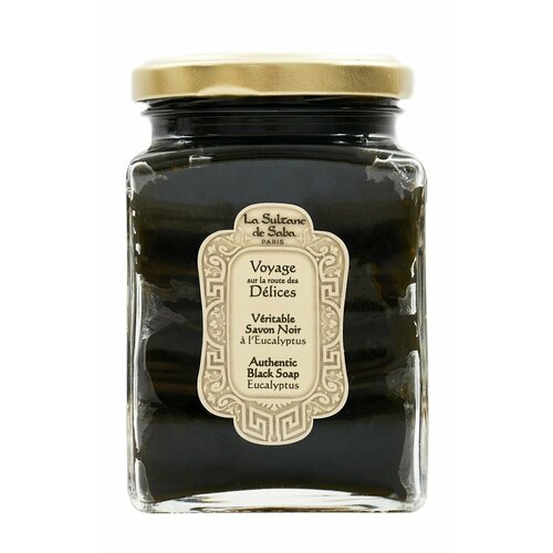 Черное мыло с эвкалиптом для лица и тела La Sultane de Saba Eucalyptus Authentic Black Soap 12990₽
