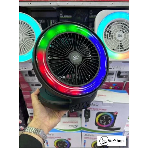 Настольный вентилятор ZQS1457 черный 240000₽