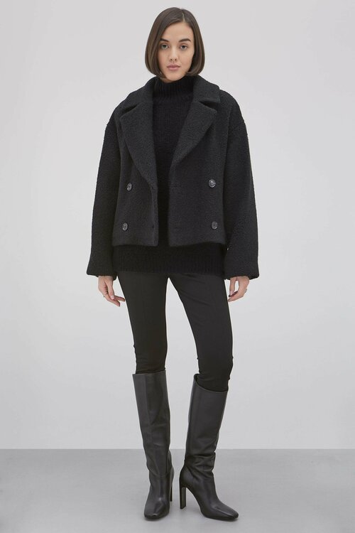 Пальто  I AM Studio, размер XS, черный