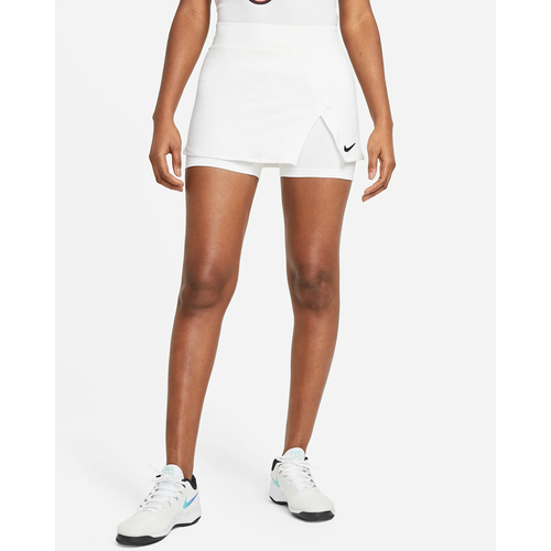 фото Юбка-шорты nike nike court dri-fit victory w, размер m, серебряный, черный