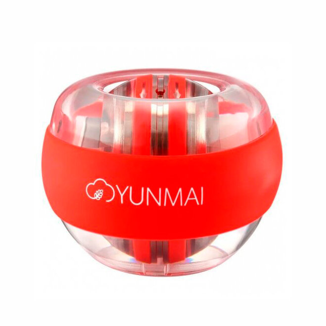 Тренажер для кисти рук Xiaomi Yunmai Powerball (YMGB-Z701)/Кистевой гироскопический тренажёр, Цвет: Красный
