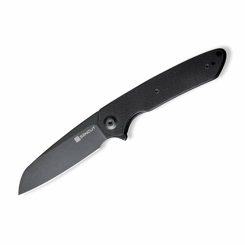 фото Складной нож sencut kyril 9cr18mov steel black stonewashed handle g10 black