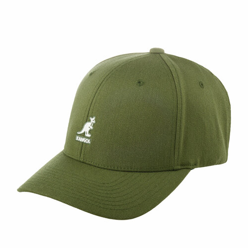 Бейсболка KANGOL, размер 56, зеленый