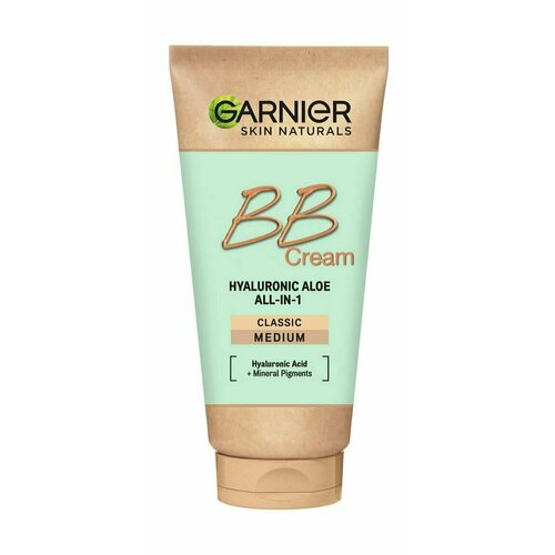 BB Крем Натурально бежевый Garnier Секрет совершенства bb крем для лица garnier секрет совершенства с экстрактом грейпфрута и минеральными пигментами увлажняющий spf15 натурально бежевый 50мл 1 шт