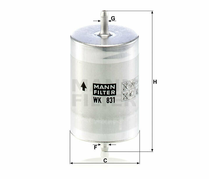 Топливный фильтр Mann-Filter - фото №14