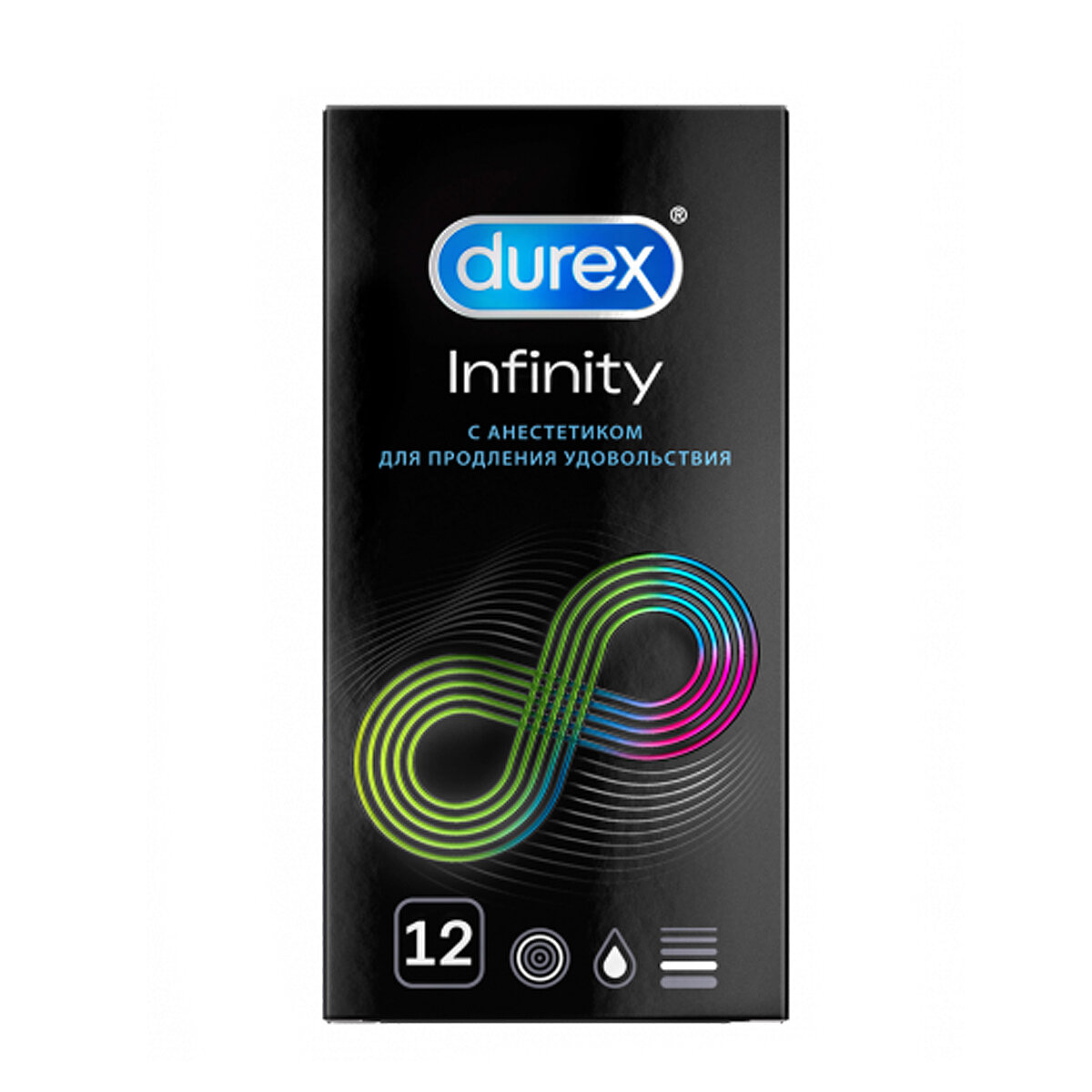 Презервативы Durex (Дюрекс) с анестетиком Infinity гладкие, вариант 2, 3 шт. Рекитт Бенкизер Хелскэар (ЮК) Лтд - фото №7