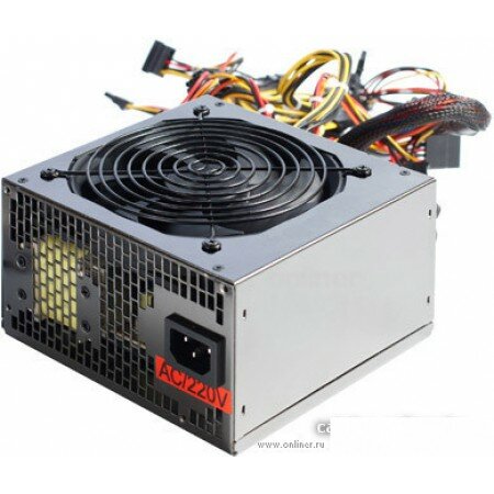 Блок питания ATX Exegate EX221641RUS 500W RTL, black, APFC, 14cm, 24p+(4+4)p PCI-E,4*IDE,5*SATA, FDD - фото №14