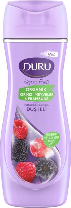 Гель для душа Duru Organic Fruit Спелая малина 450мл