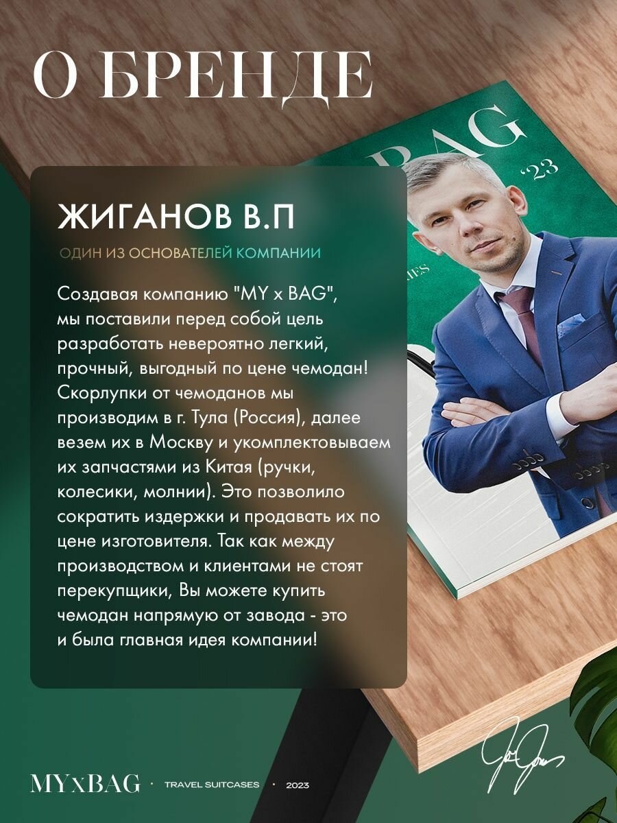 Чемодан MYxBAG