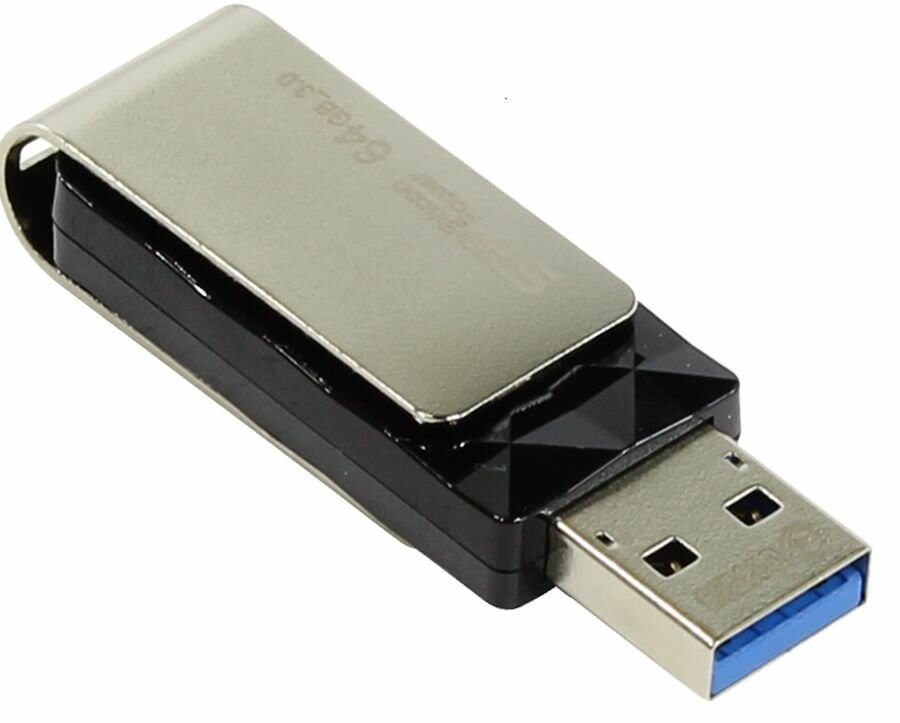 USB-флеш Silicon Power Blaze 3.2 64GB черный