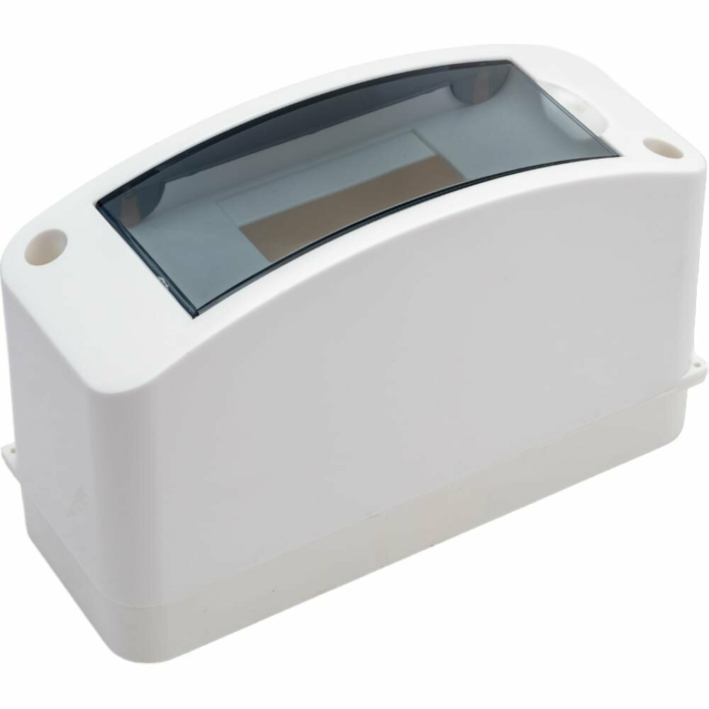 фото Бокс ОП Тусо 2мод. IP40 бел. /прозр. двер. Рувинил 68302, 1шт