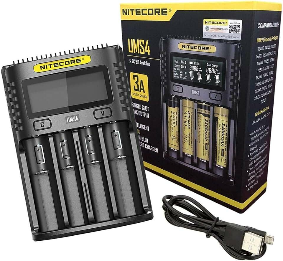 Зарядное устройство Nitecore UMS4