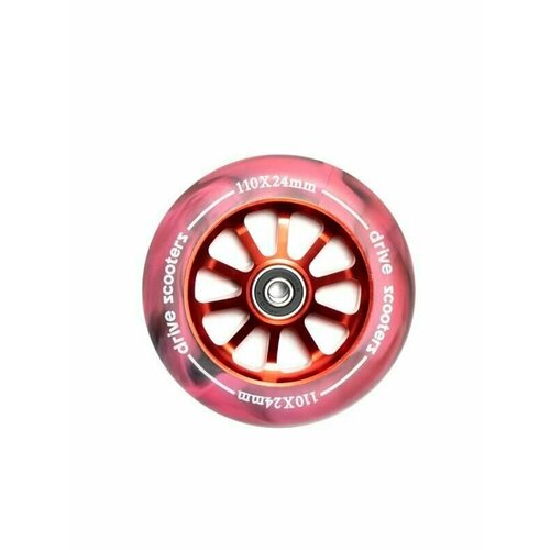 Колесо Drive Scooters Spoked 110mm pink bubble gum