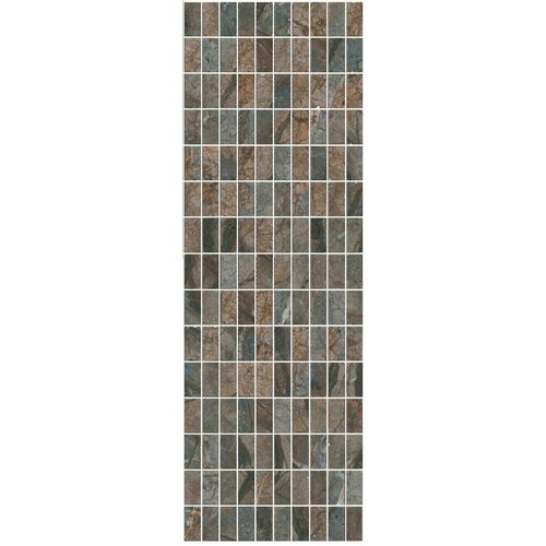 Керамическая плитка KERAMA MARAZZI MM12143 Театро коричневый мозаичный Декор 25x75 (цена за 7 шт)
