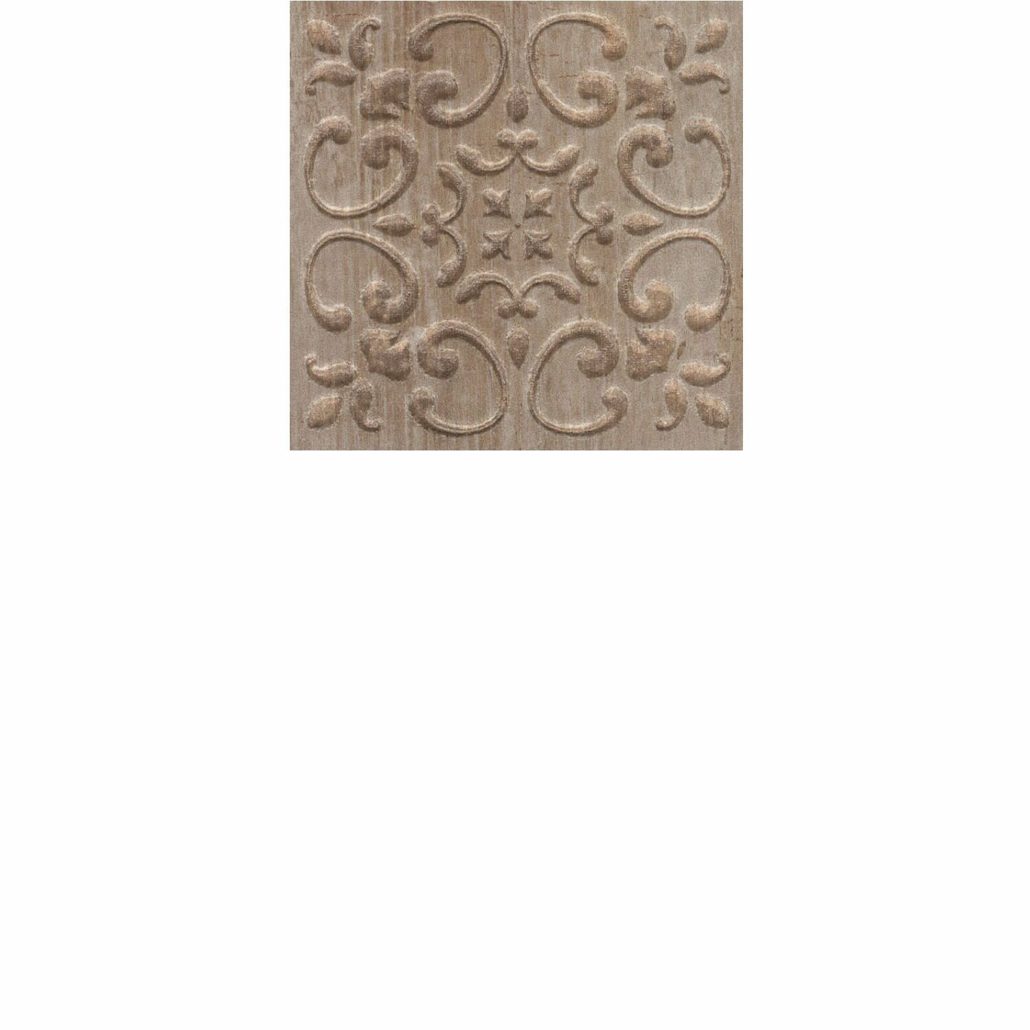 фото STG/B481/SG1550 Браш Вуд коричневый 9.9*9.9 керам. вставка