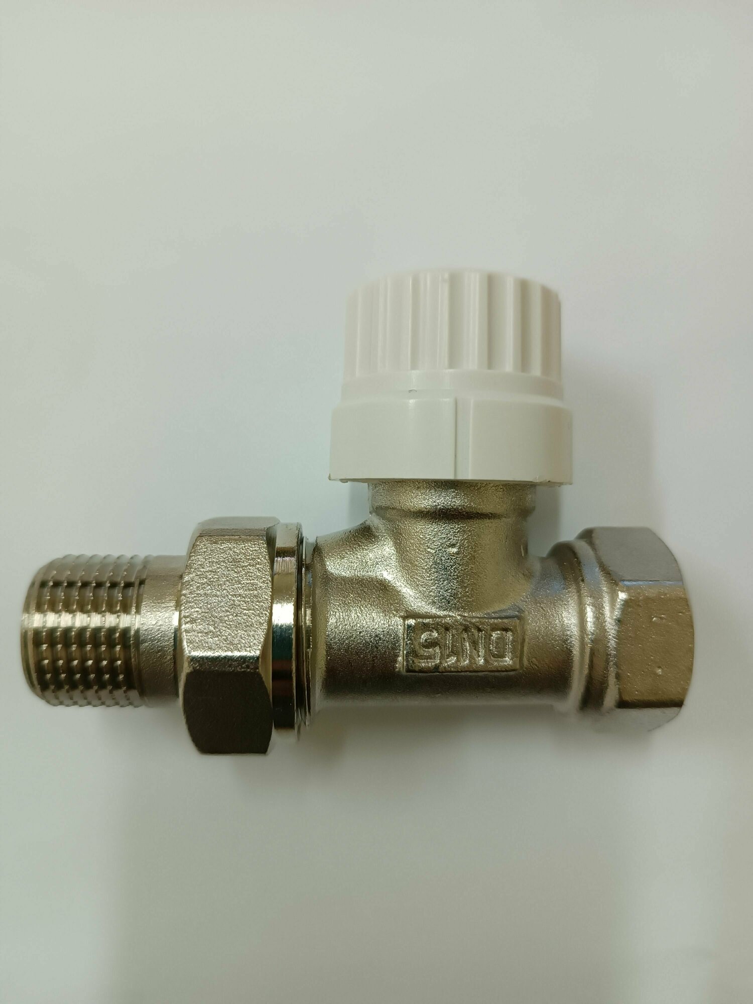 фото Вентиль термостатический , проходной 1/2" WESER "VarioM" с предв. настр (для средних объемов воды)