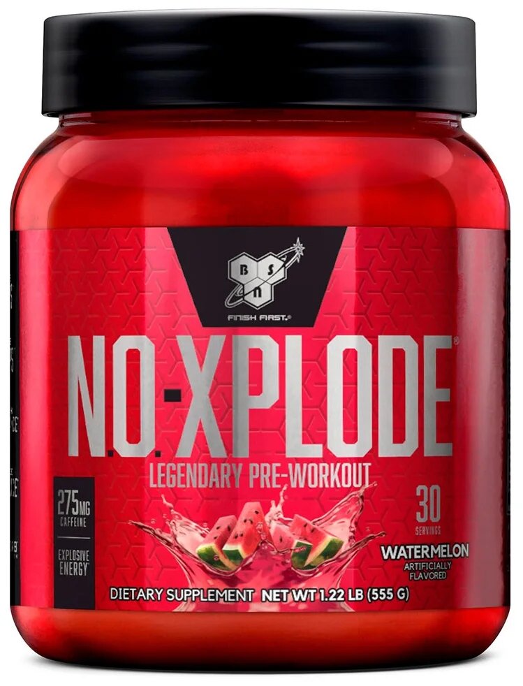 Предтренировочные комплекс BSN N.O. - Xplode 3.3 1,22 lb Watermelon