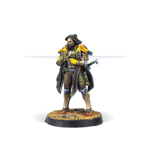 infinity haqqislam ghulam infantry Saladin, O-12 Liaison Officer (Combi Rifle)