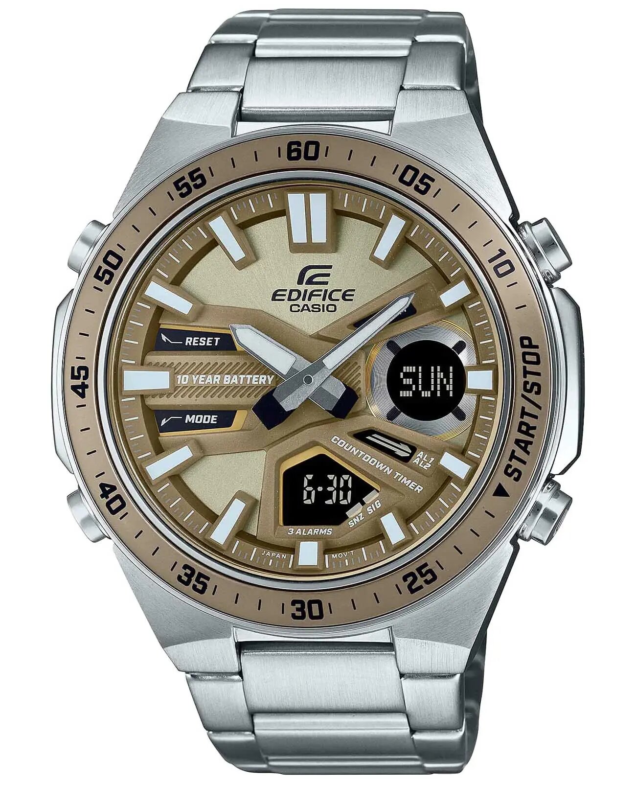 Наручные часы CASIO Японские мужские кварцевые часы c хронографом Casio Edifice EFV-C110D-5ADF(EFV-C110D-5A) 