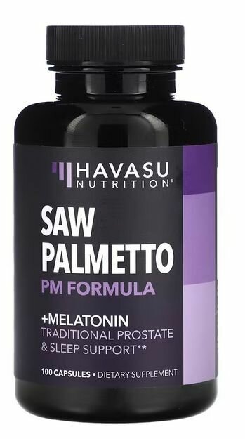 Havasu Nutrition, поддержка здоровья простаты и хорошего сна, 100 капсул