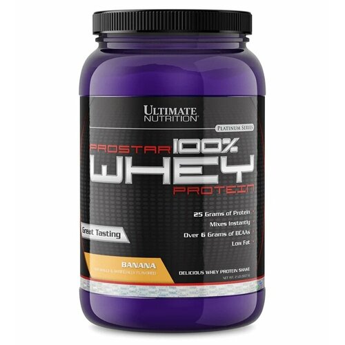 Ultimate Nutrition ProStar 100% Whey Protein (907 гр) - Печенье со Сливками whey protein complex 100% olimp 700 гр печенье со сливками