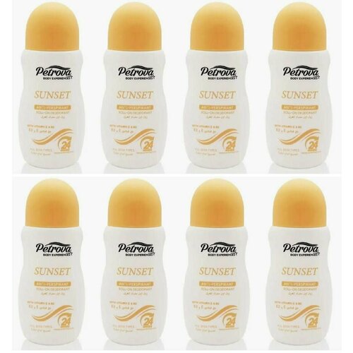 Petrova Дезодорант- антиперспирант шариковый SUNSET 50 мл 8 шт 3893₽