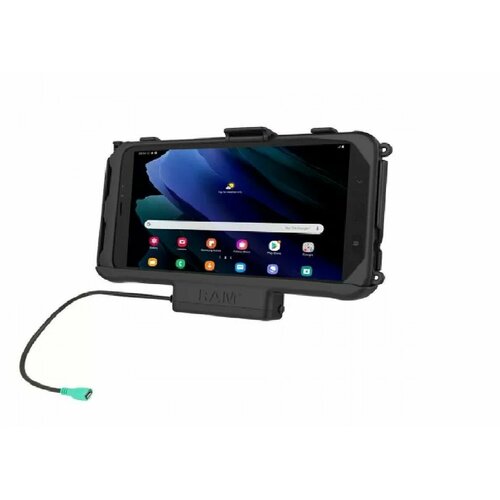 RAM-HOL-SAM60PU Док-станция RAM EZ-Roll'r Powered Dock для Samsung Tab Active3 и Tab Active2