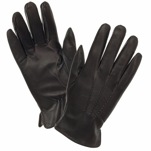 фото Перчатки tony perotti, размер 9, коричневый