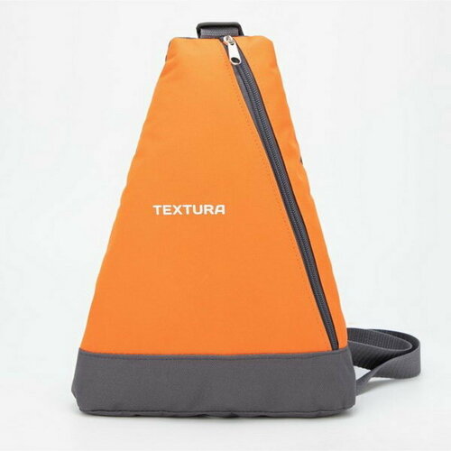 фото Рюкзак для обуви на молнии, до 35 размера, цвет оранжевый textura