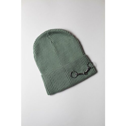 фото Шапка horse love, размер s/m, зеленый