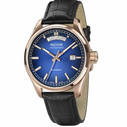 фото Наручные часы epos passion, синий, черный