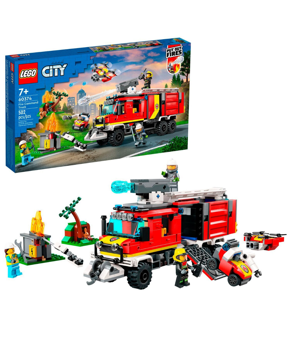 Конструктор LEGO City 60374 Пожарная машина