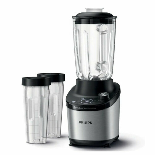 Стационарный блендер Philips HR376010 черно-серый 1799700₽