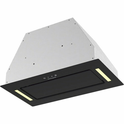 Вытяжка встраиваемая Weissgauff Veil 600 Touch Black Glass 1806400₽