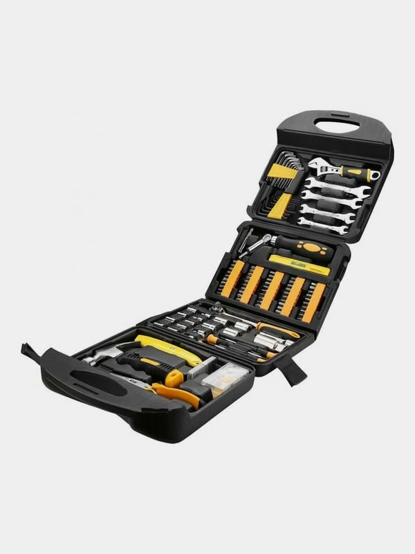 Универсальный набор инструмента для дома и авто в чемодане Deko DKMT165 (165 предметов)
