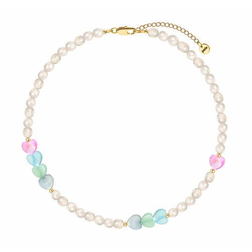 Чокер PETITE PERLE, длина 44 см, мультиколор