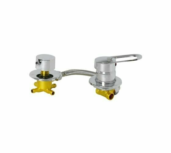 фото Смеситель для душевой кабины ORION RENEWAL 4-режимный универсальный хомут