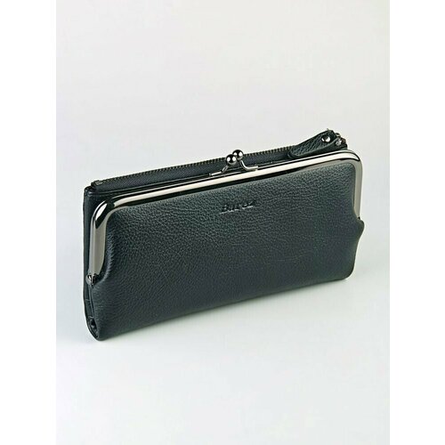 фото Кошелек , фактура зернистая, черный morios