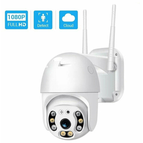 Уличная IP камера видеонаблюдения WI FI HD1080P камера с микрофоном для дома 280000₽