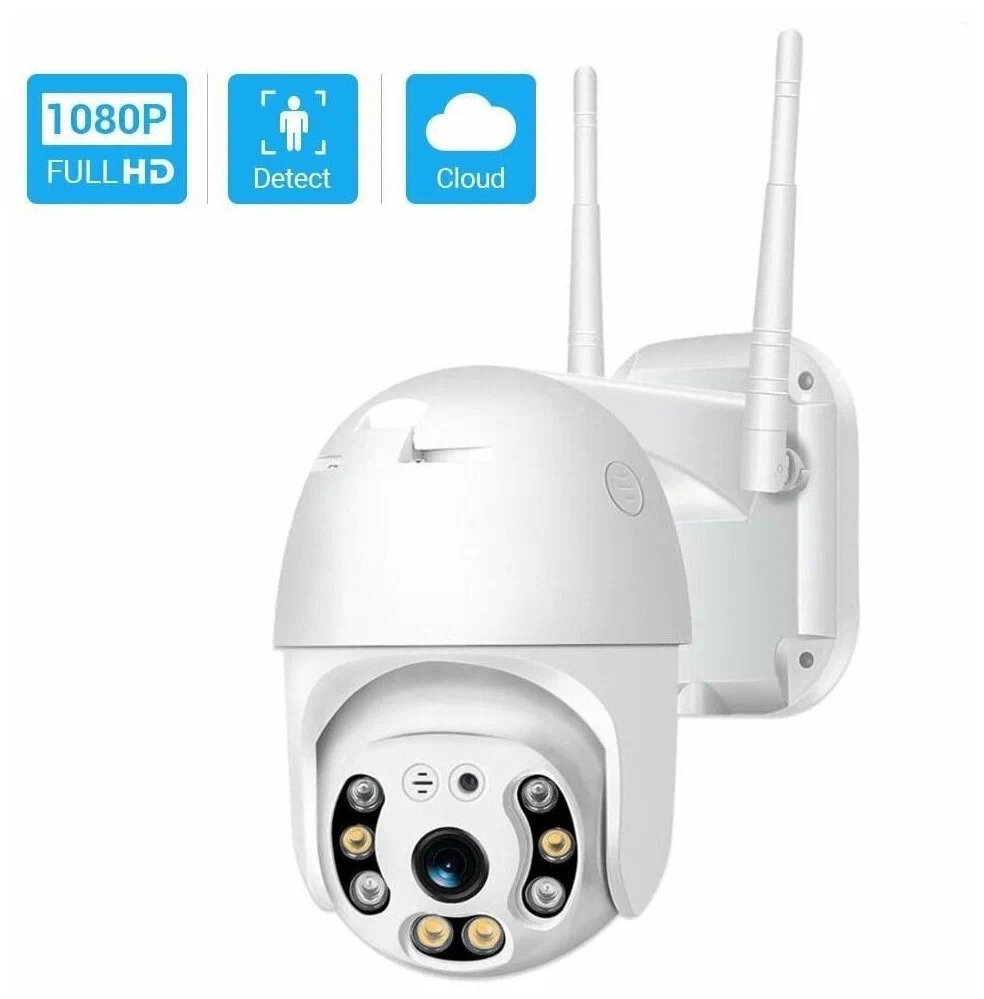 Уличная IP камера видеонаблюдения WI FI HD1080P камера с микрофоном для дома