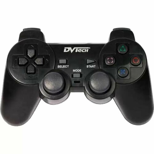 cbr cbg 956 игровой манипулятор для pc ps3 android беспроводной 2 вибро мотора usb Геймпад DVTech JS26 Shock Fighter (Черный) для PC