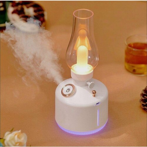 Ультразвуковой увлажнитель воздуха аромадиффузор диффузор для дома белая винтажная лампа 1690₽
