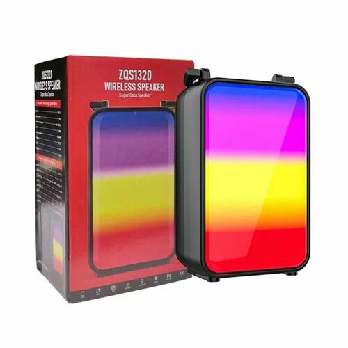 Беспроводной Bluetooth-динамик 5W со светодиодной подсветкой ZQS-1320 97500₽