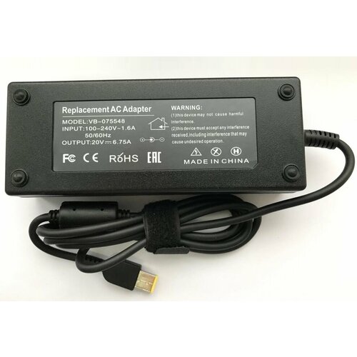 ADL135NDC3A ADL135NLC3A ADL135NCC3A Адаптер блок питания для ноутбука Lenovo 20V-6.75A (135W) Совместимый