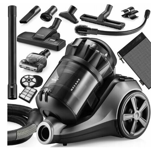 Бытовой пылесос Mozano MAX Cyclonic 4000 Вт темно-серый 2430100₽