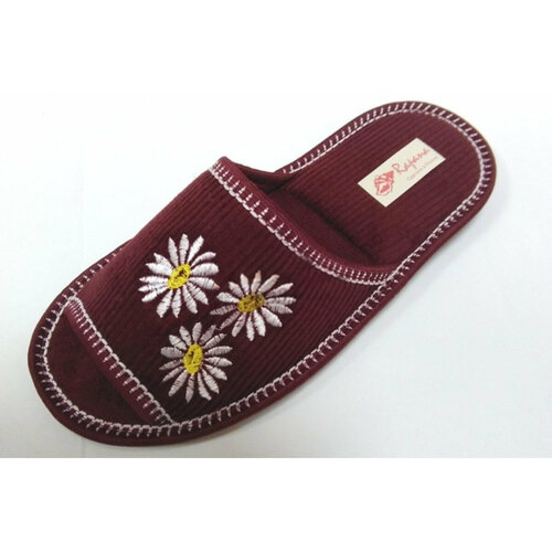 фото Тапочки rapana, размер 38, бордовый