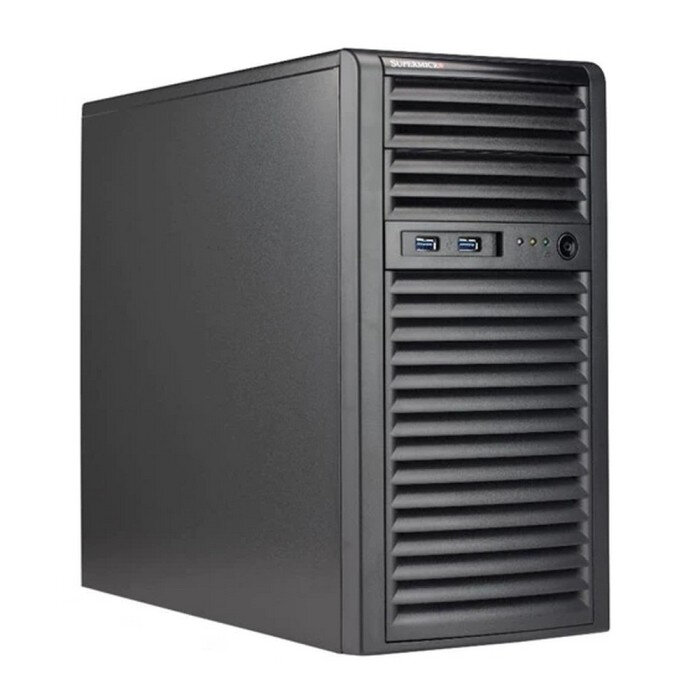 Supermicro Сервер SYS-530T-I Серверная платформа SuperServer SYS-530T-I X12STL-F; CSE-731I-404B — фото 2