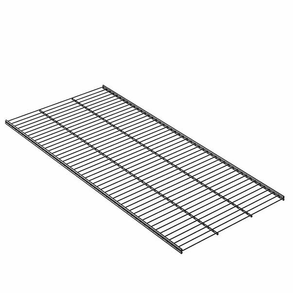 фото Полка сетчатая 45x40 гардеробной системы практик, Белая