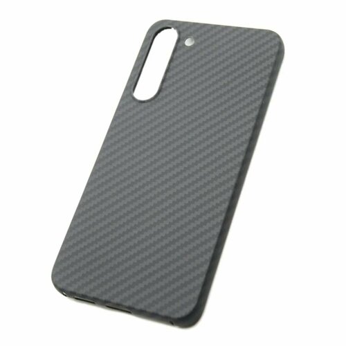 Кевларовый чехол DiXiS Carbon Case для Samsung Galaxy S23 FE (BS23FE-0B) матовый черный